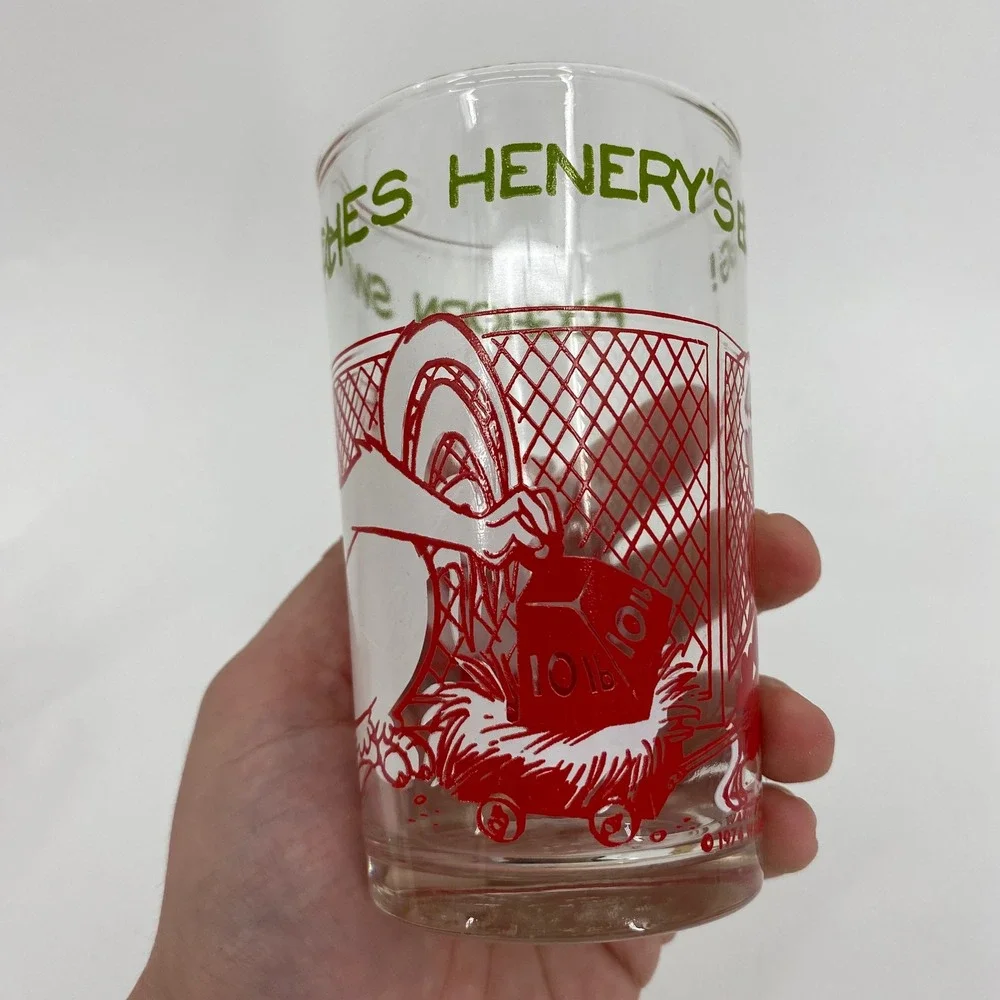 Vintage 1973 Archie Comics & 1974 Looney Tunes Juice Glass Set of 2 Retro 70s